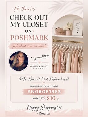 Come hang with me live on 5/1 9:30 pm EST ! Great finds starting at $10✨✨